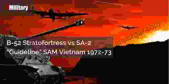 A B 52 Stratofortress Flying Over Vietnam, With A SA Guideline SAM In The Foreground B 52 Stratofortress Vs SA 2 Guideline SAM: Vietnam 1972 73 (Duel 89)