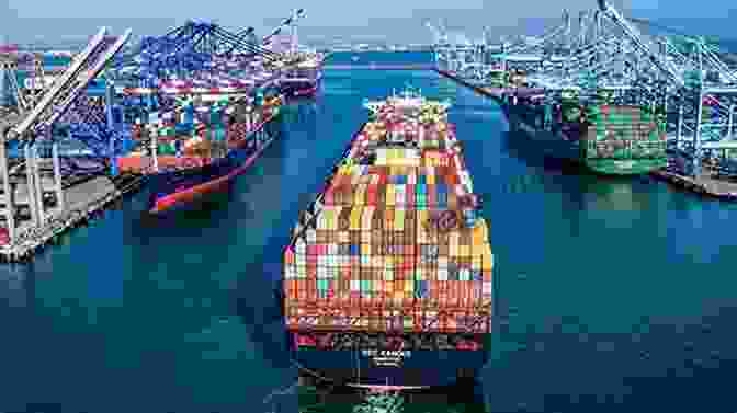 A Busy Port With Numerous Cargo Ships, Highlighting The Significance Of Port Operations In Maritime Trade Economics Of Maritime Business (Routledge Maritime Masters)