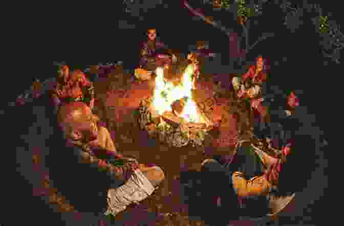 A Group Of People Gathered Around A Campfire, Listening To A Poet Recite Their Verses, Embarking On An Unforgettable Literary Journey Poetry That Moves You Randall Daniels