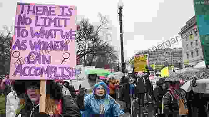 A Group Of Women Marching For Equal Rights, Challenging The Myth Of Gender Equality. Founding Myths: Stories That Hide Our Patriotic Past