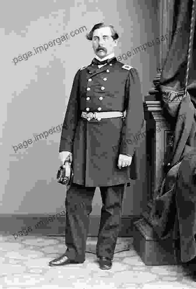 A Portrait Of Thomas Francis Meagher, An Irish General In The American Civil War, Wearing A Union Army Uniform And A Kepi With A Plume. The Irish General: Thomas Francis Meagher