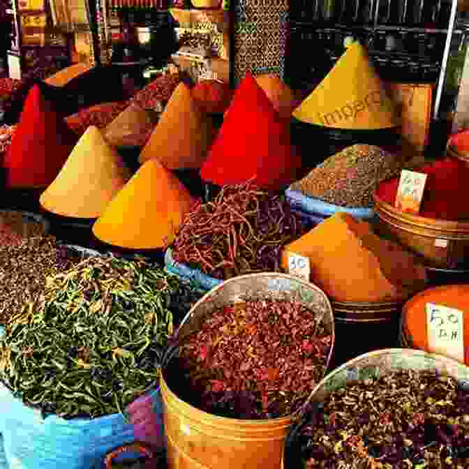 A Vibrant Spice Market In Marrakech, Morocco, Bustling With Activity And Colorful Displays Of Spices. From Far And Wide: A History Of Canada S Arctic Sovereignty