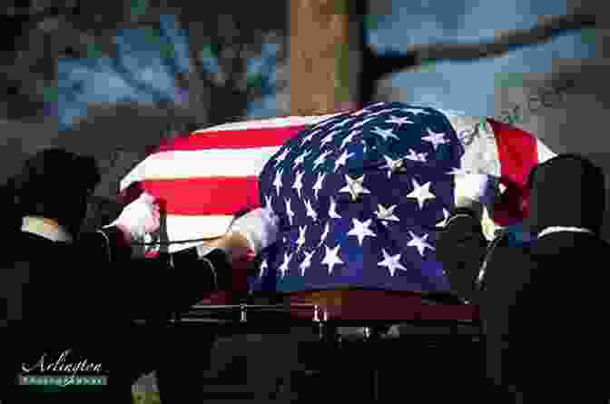 American Flag Draped Over A Fallen Soldier's Coffin, Symbolizing Sacrifice And Mourning A Flag Worth Dying For: The Power And Politics Of National Symbols (Politics Of Place 2)