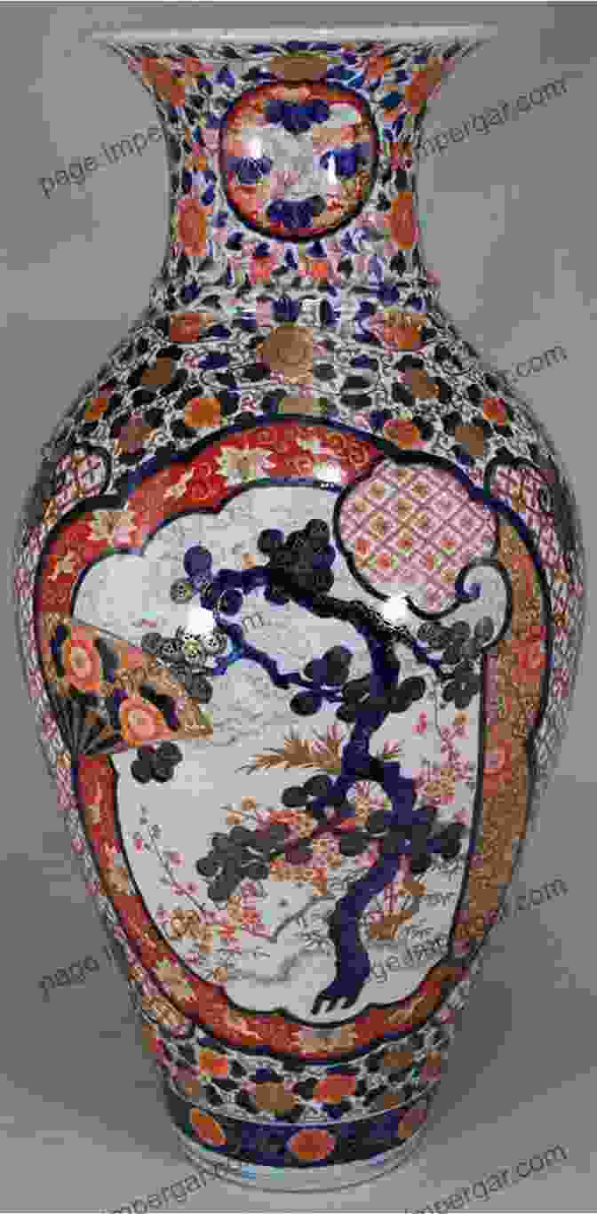 An Intricate Porcelain Vase Adorned With Vibrant Floral Motifs, Representing The Exquisite Craftsmanship Of Oriental Artisans. Rugs: Oriental And Occidental Antique Modern A Handbook For Ready Reference