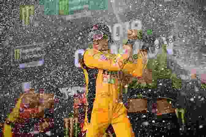 Champion Celebrating Victory In Victory Lane Gold Thunder: Autobiography Of A NASCAR Champion