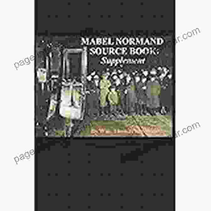 Cover Of The Mabel Normand Source Book Supplement, Featuring An Image Of Mabel Normand In A Playful Pose. MABEL NORMAND SOURCE BOOK: Supplement