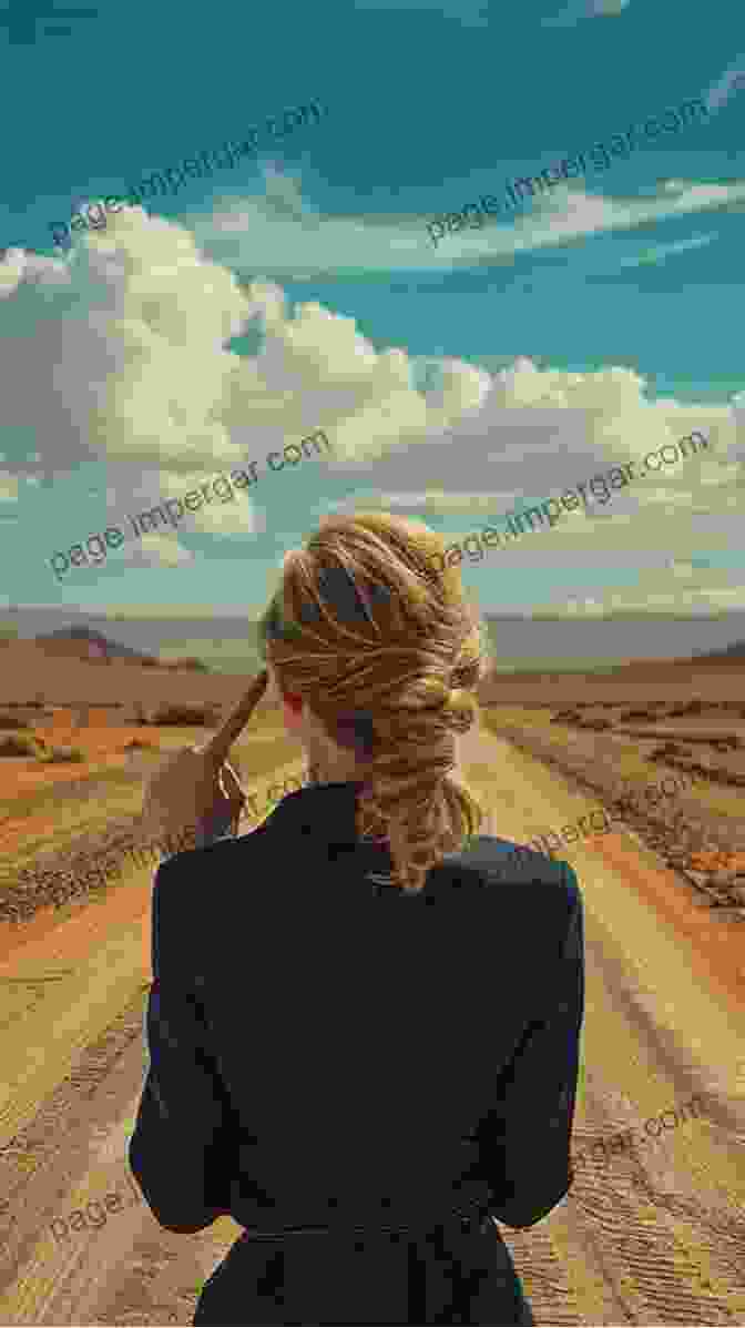 Desert Dreaming Book Cover Featuring A Woman Standing In The Desert, Her Back To The Camera, With A Vast, Expansive Desert Landscape Before Her Desert Dreaming Susan Shankin