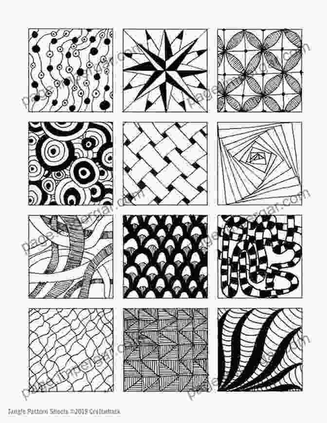 Experiment With Zen Doodling Line Patterns Drawing: The Beginners Manual The Art Of Drawing Zen Doodle Patterns From Scratch For Newbies (Creativity Explosion 1)