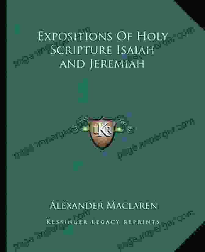 Expositions Of Holy Scripture Isaiah And Jeremiah Book Cover Expositions Of Holy Scripture Isaiah And Jeremiah