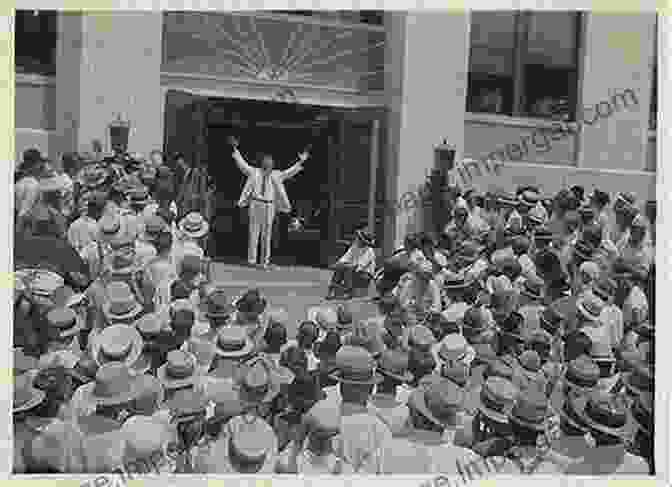 Huey Long Addressing A Crowd Of Supporters At A Political Rally Kingfish: The Reign Of Huey P Long