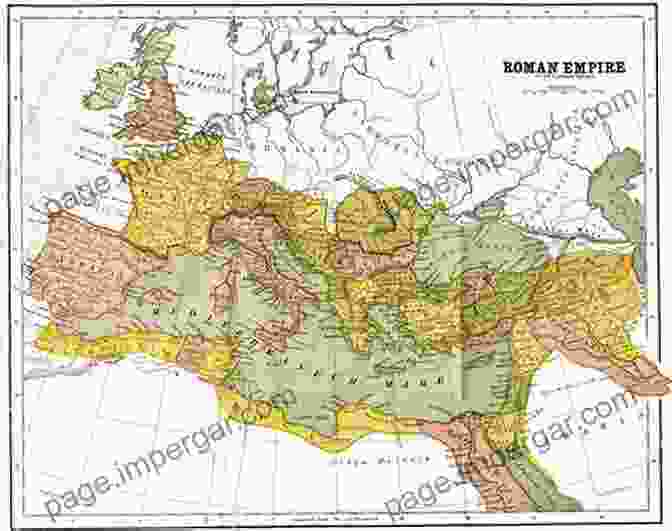 Map Of The Vast Roman Empire At Its Peak Under Emperor Trajan The Story Of Greece And Rome