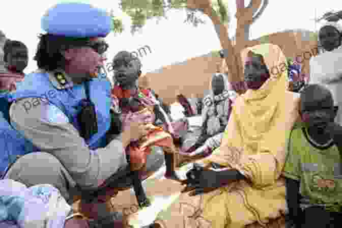 Peacekeeper Interacting With Local Community Scarce Heard Amid The Guns: An Inside Look At Canadian Peacekeeping