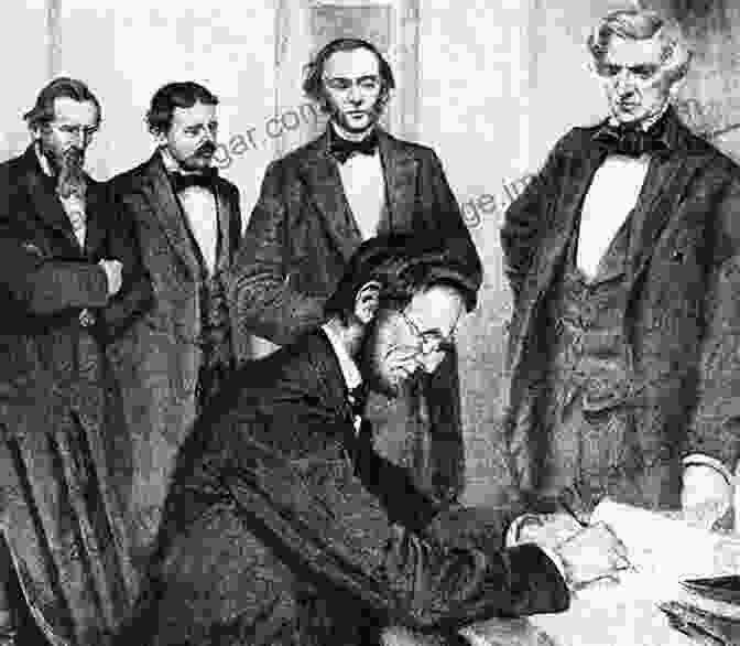 Photograph Of Abraham Lincoln Signing The Emancipation Proclamation, Which Freed Slaves In Confederate Held Territory The Irish Brigade: A Pictorial History Of The Famed Civil War Fighters