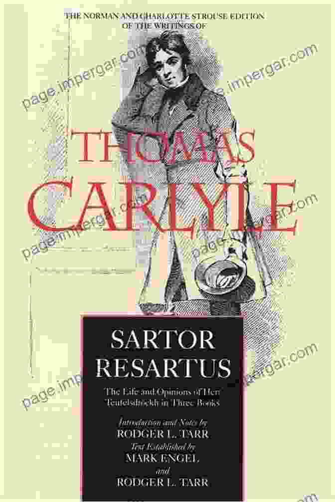 Sartor Resartus Book Cover By Thomas Carlyle Sartor Resartus Thomas Carlyle