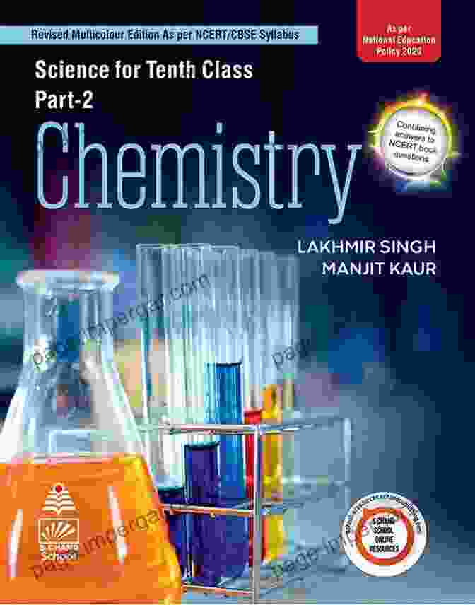 Science For Tenth Class Part Chemistry Book Cover Science For Tenth Class Part 2 Chemistry