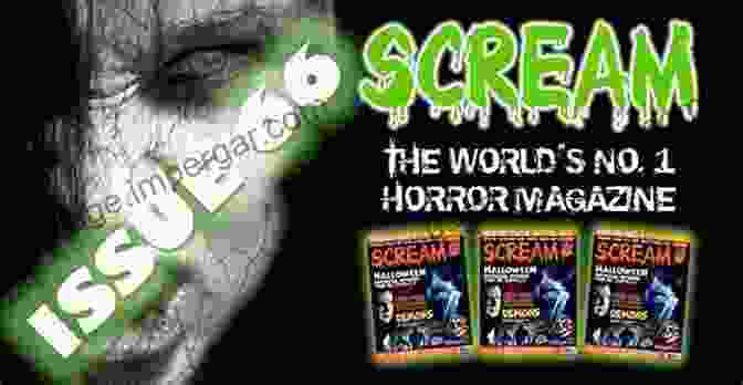 Scream Magazine Issue 66 Cover Featuring A Haunting Image Of A Masked Figure Emerging From The Shadows SCREAM: The Horror Entertainment Magazine: Issue 66