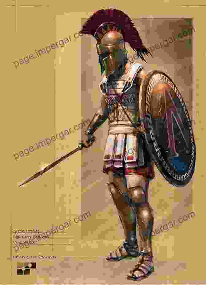 Spartan Hoplite Warrior With Shield And Spear Democracy S Slaves: A Political History Of Ancient Greece