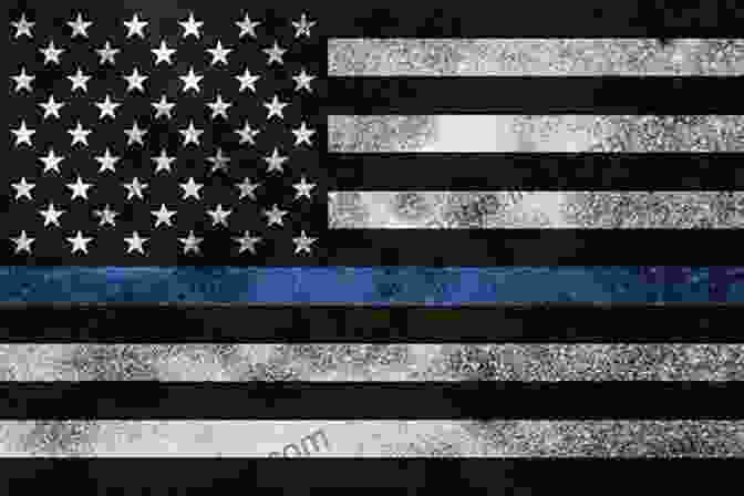 The Thin Blue Line Flag, Symbolizing Police Officers' Role As Guardians Of Peace The Thin Blue Line Baby Name