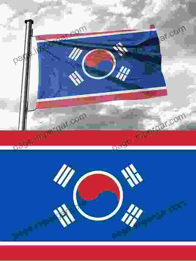 The Winning Design For The United Korea Flag 2024 United Korea Design United Korea Flag 2024