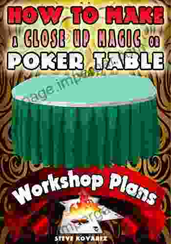 How To Build A Close Up Magic Or Poker Table: Workshop Plans